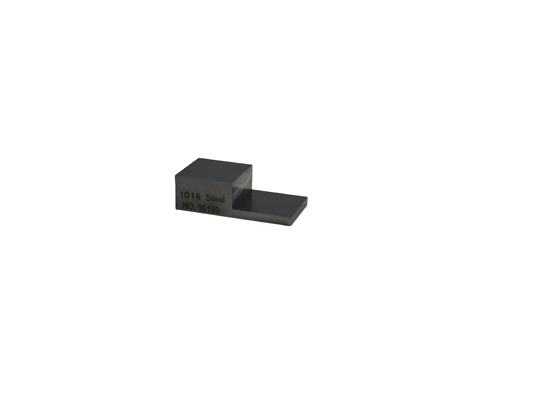 2 Step Test calibration Block 3-12mm 1018 Carbon Steel