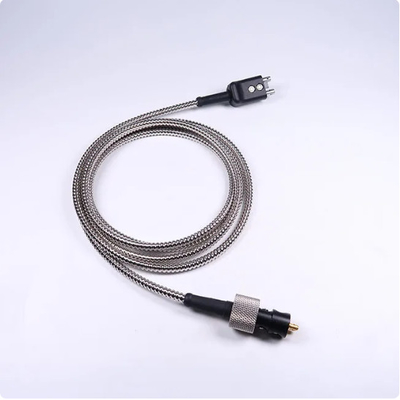 Doppelpanzerter Kabel GE C123 Hochtemperatursonde-Kabel für DA590 Ultraschallwandler/Sonde