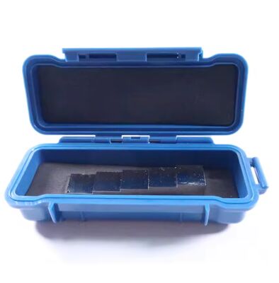 5 Stufe UT Prüfblock 1018 Stahl Nickelplattiert 0.1, 0.2, 0.3, 0.4,05 Zoll pro ASTM E797