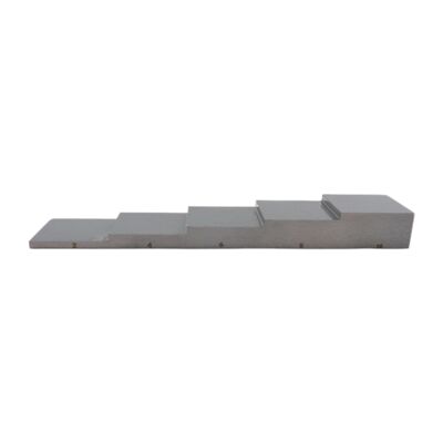 5-stufiger Ultraschall-Kalibrierblock mit 2-4-6-8-10 MM Dicke und verschiedenen Materialien