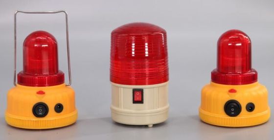 Gefahrenzone-Gefahrenzone-Warnlicht-Batterie-Satzspiegel-warnende Lampe 120 x 163mm